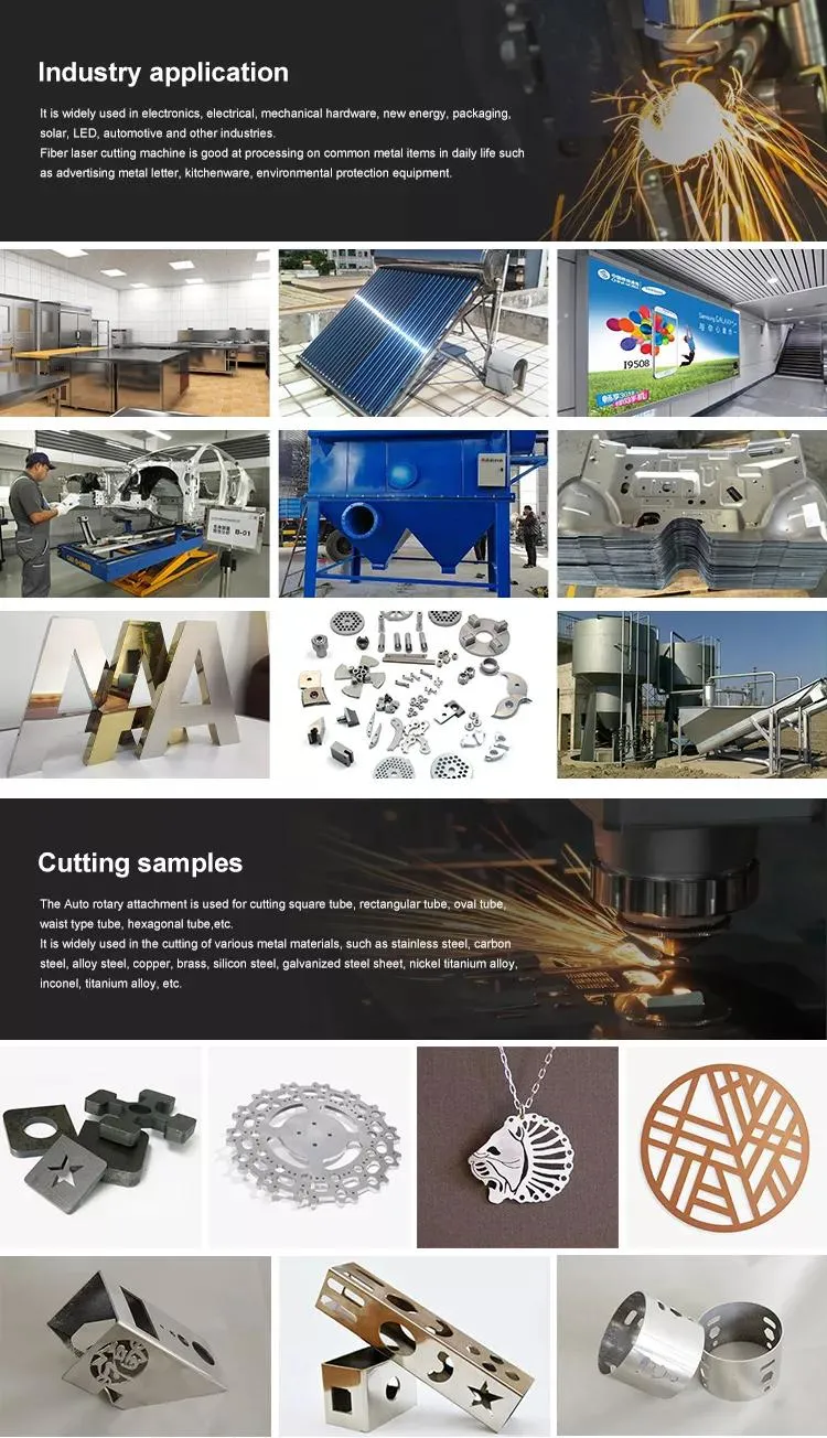 China Portable Promotional OEM 1kw Fiber Laser Metal Cutting CNC Machine Cutter Metal Aluminum Various Alloy Plat