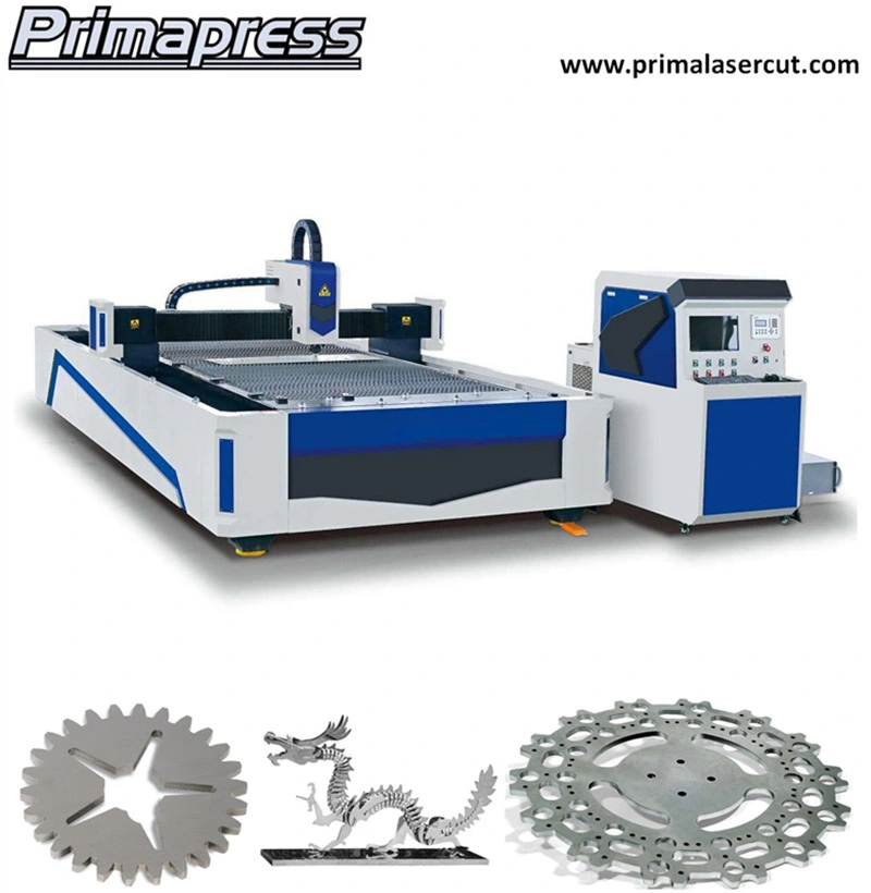 Single Table Fiber Laser CNC Metal Cutting Machine for Steel