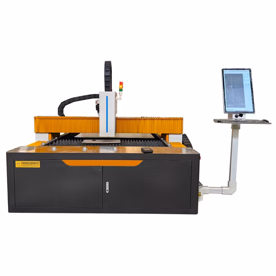 2040 2000W Automatic Fiber Laser Steel Cutting Machine for Aluminum Metal
